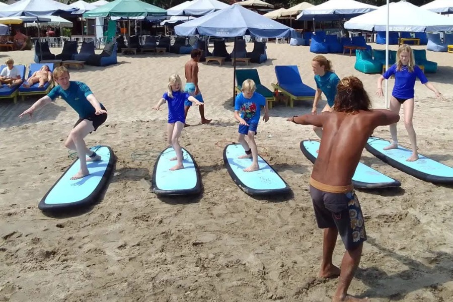 Kids Surf Course Bali | Bali Surf | The Deck Surf School Bali | thedecksurfschool.com
